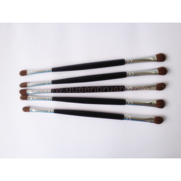 Double Ended Natural Hair Eyeshadow Brush